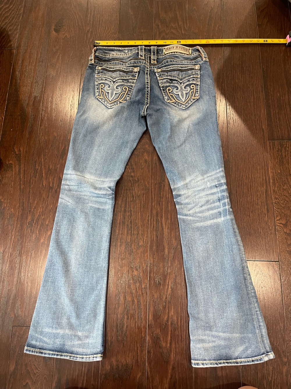 Rock Revival Women Size 29 Tai Dark Wash Boot Cut Jeans - Picture 5 of 13